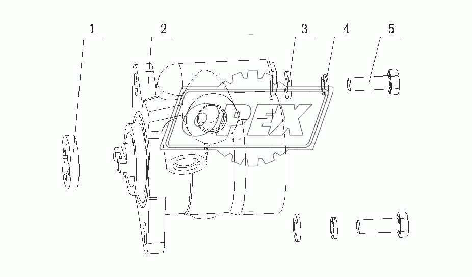 G60MA-3407000 Насос рулевого механизма в сборе