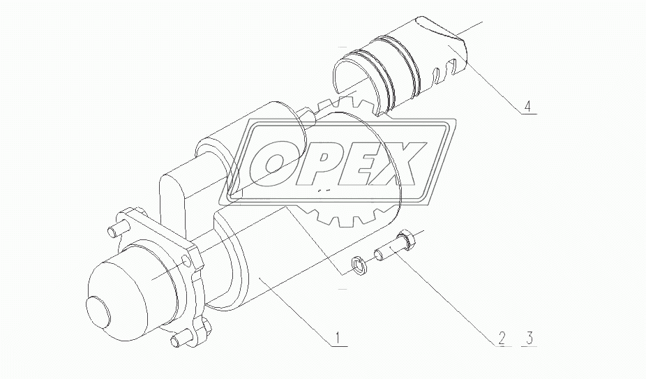 150-3708000 Стартер