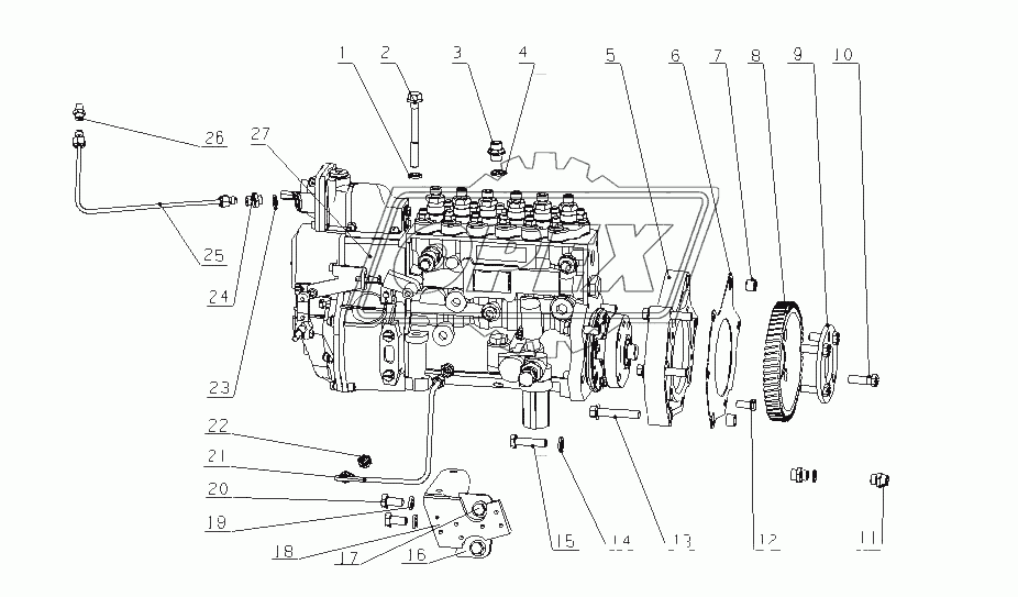 G4600-1111000 Топливный насос высокого давления в сборе