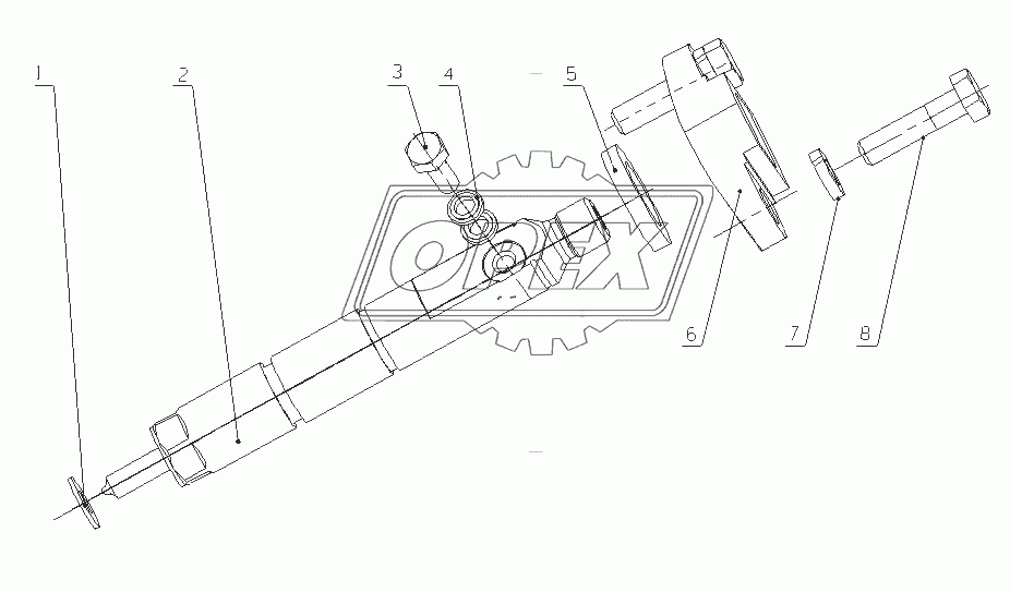 G4600-1112000 Топливный инжектор в сборе