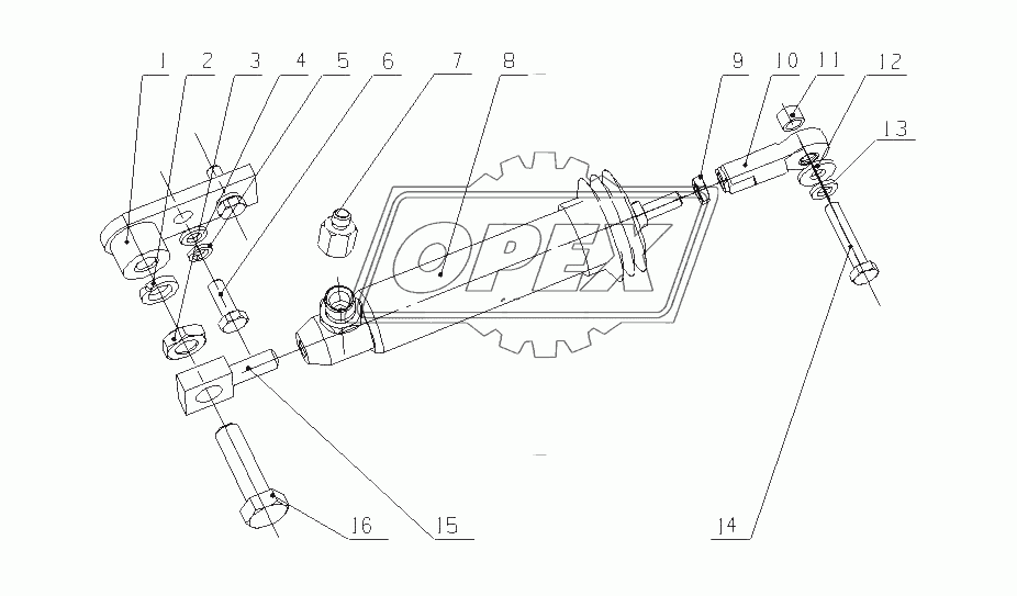 171-1115000 Механизм отсечки подачи топлива