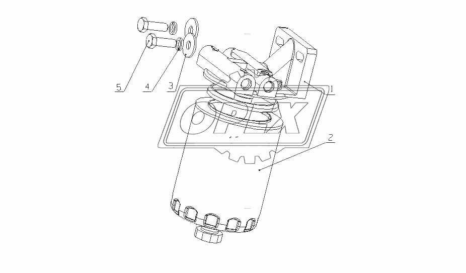 G4600-1105000 Топливный фильтр в сборе