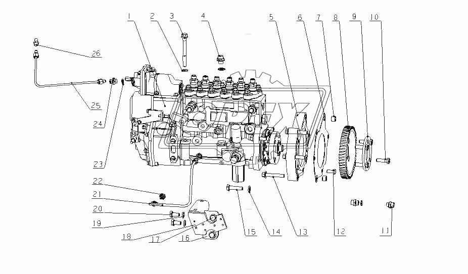 G5200-1111000 Топливный насос высокого давления в сборе