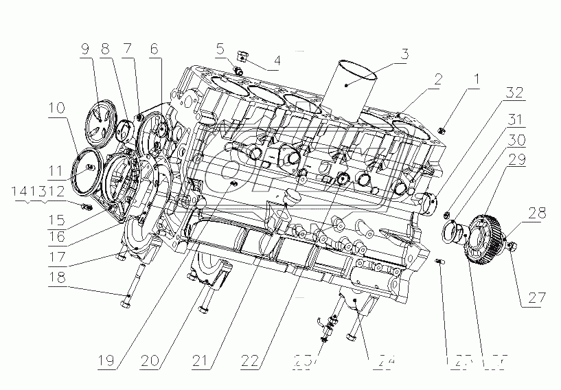 G4700-1002010 Части цилиндра