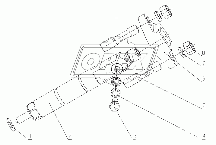 J4600-1112000/03 Инжектор в сборе