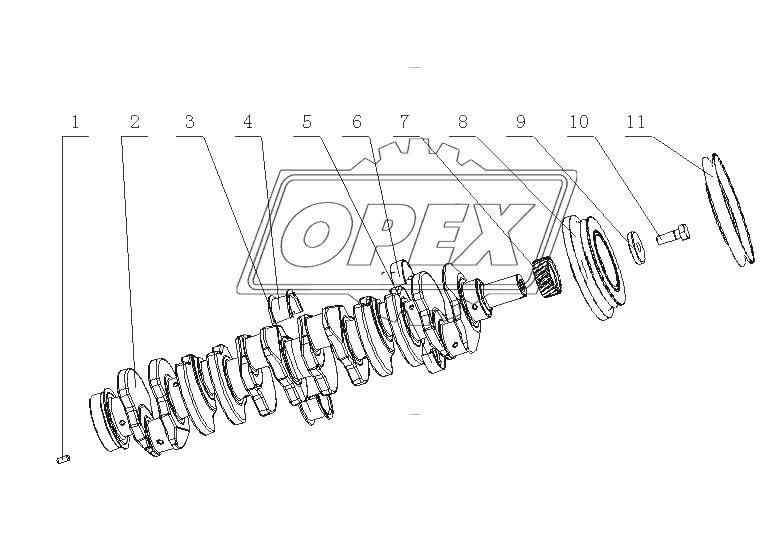 J4101-1005000/02 Амортизатор вибрации коленвала в сборе