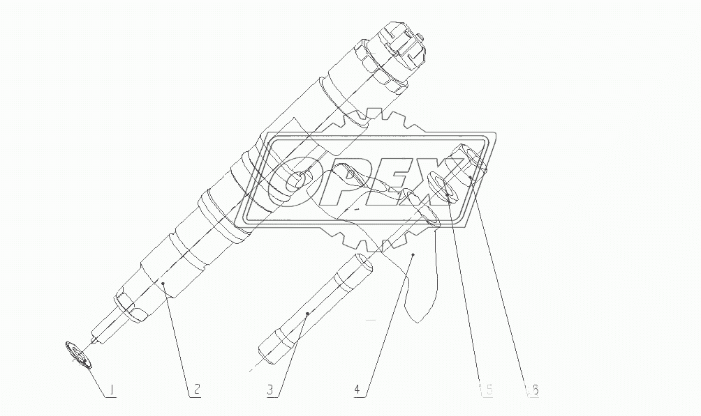 J0100-1112000/02 Части топливного инжектора