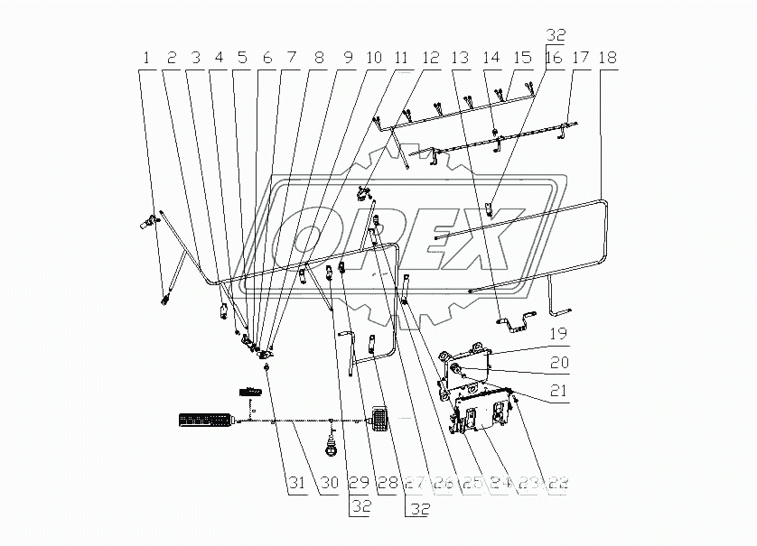 J0197-3823000/02 Контролирующая система в сборе