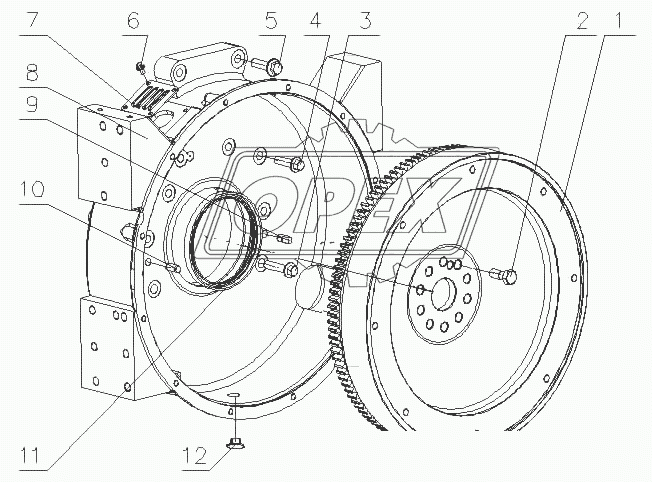 L7000-1600000/01 Автоматический механизм отбора в сборе