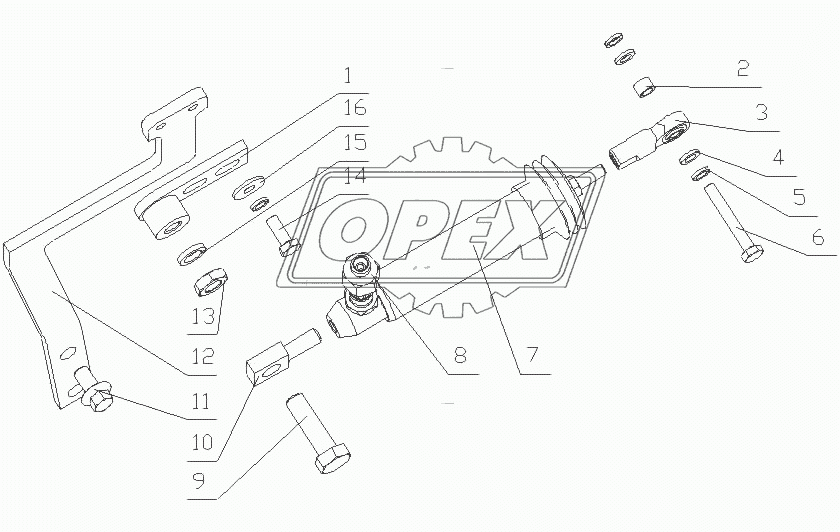 L30AA-1115000/10 Система отсечки топлива в сборе