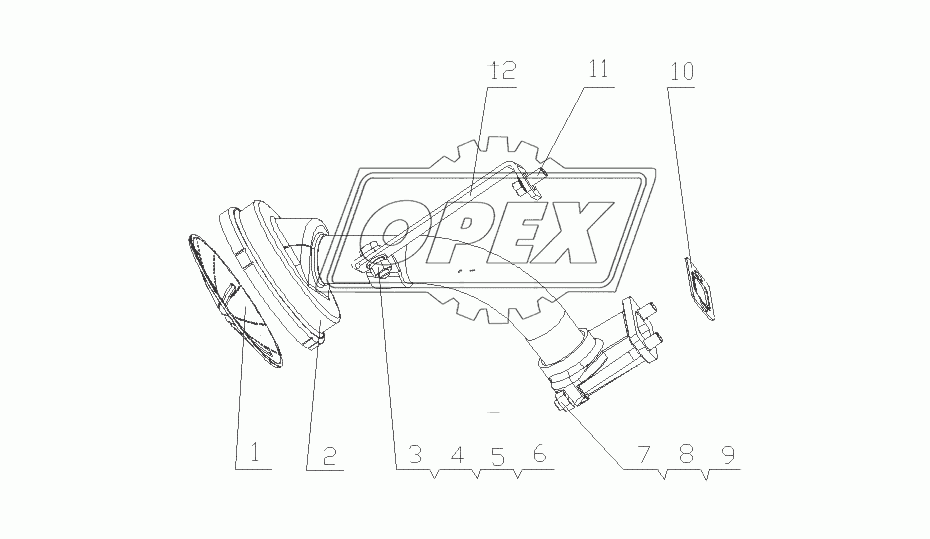 M3000-1010000B Масляный фильтр