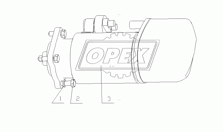 M3020-3708000 Стартер в сборе