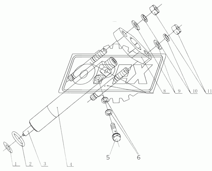 M3400-1112000/07 Части инжектора