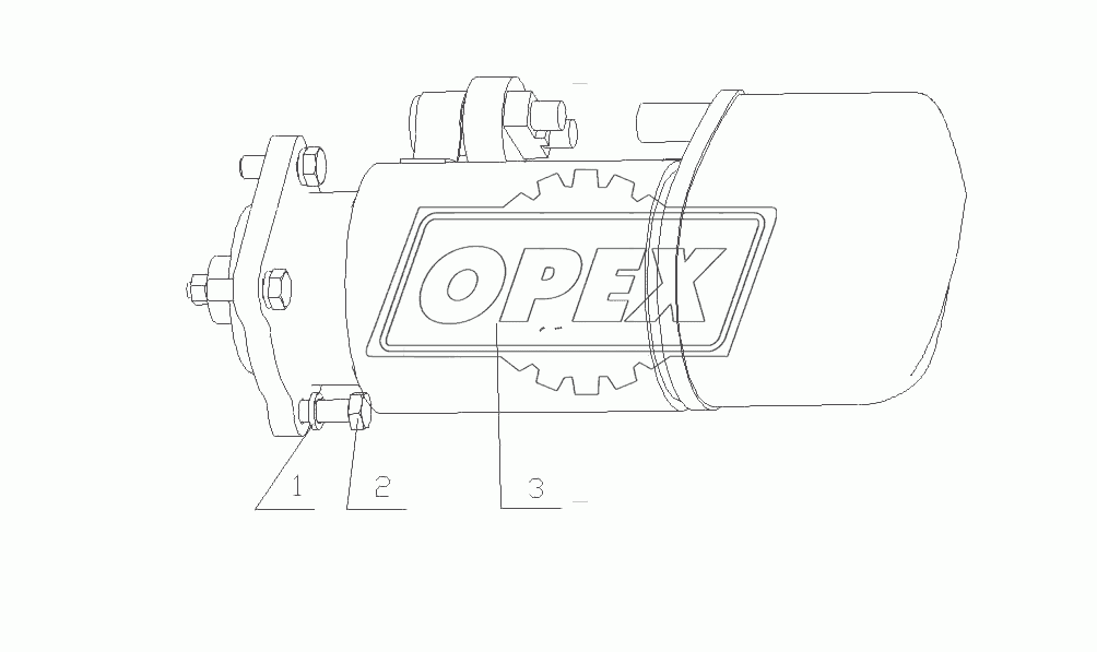 M38T1-3708000/01 Стартер в сборе