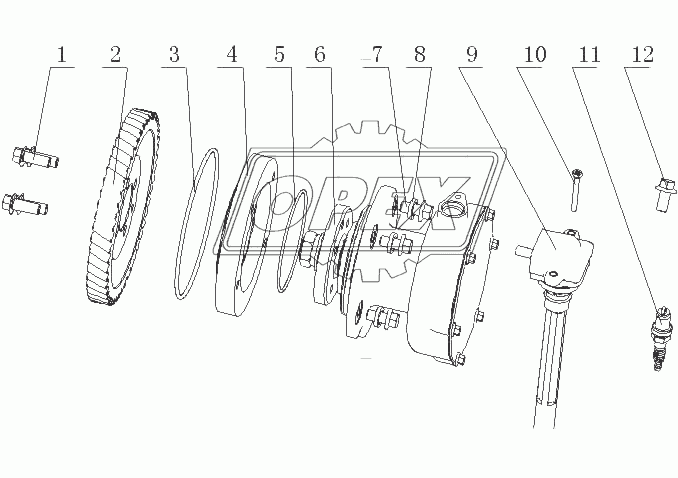 M2A00-1111000/07, M2A00-3705000/11 Части распределительного механизма зажигания и система зажигания в сборе