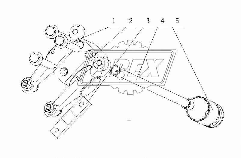 M6600-1007000/03 Система управления клапанами в сборе