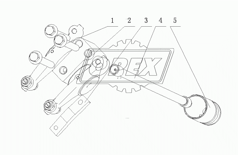 M6600-1007000/03 Привод клапана в сборе