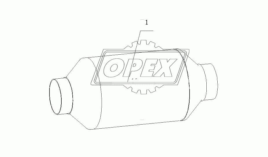 M2A00-1205000/02 Каталитический конвертер в сборе