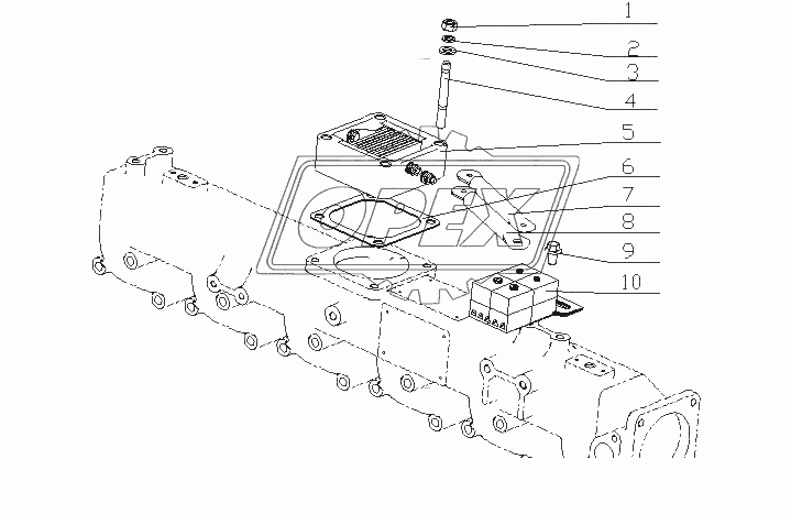 M6299-1015000/01 Вспомогательное пусковое устройство в сборе