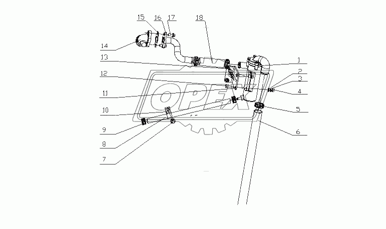 M6600-1014000 Сапун в сборе