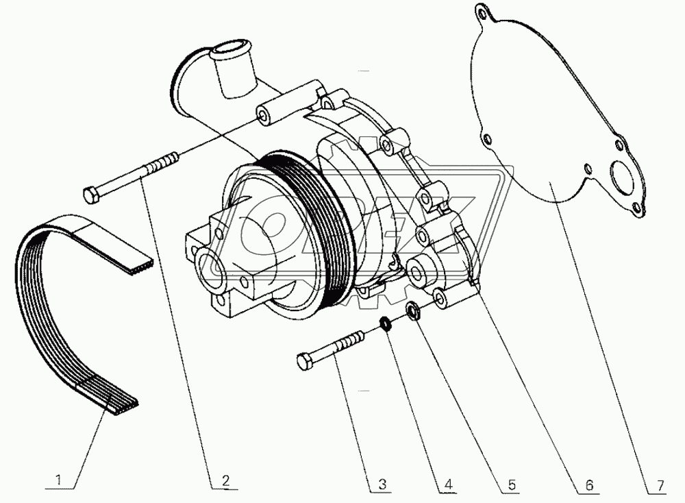 G0100-1307000 Warm pump assembly