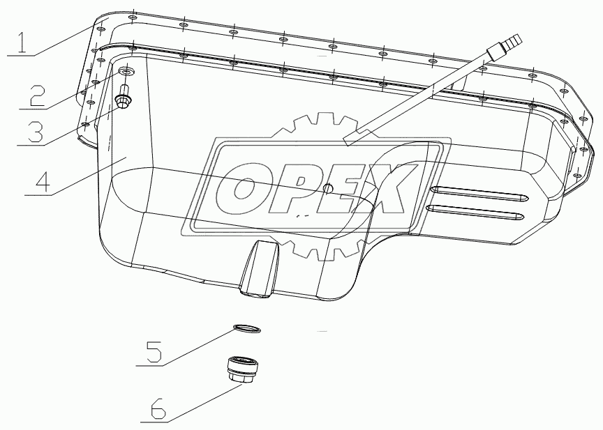 G0404-1009000 Oil Sump Assembly