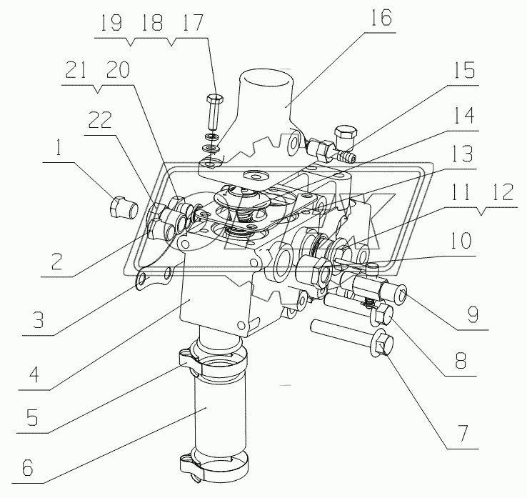 G0219-1306000 Thermostat Assembly