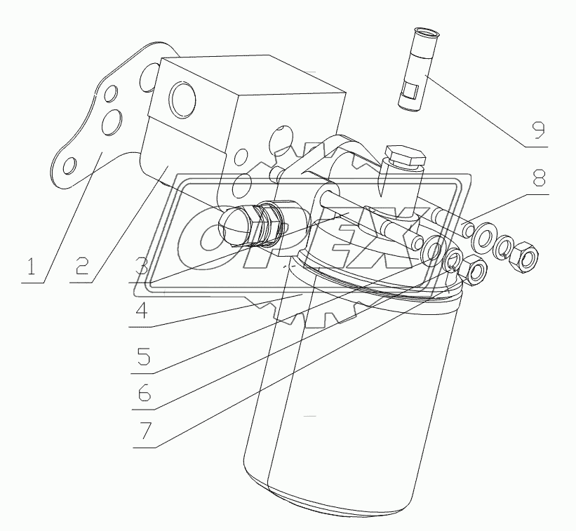 1640H-1012000 Фильтр грубой очистки масла