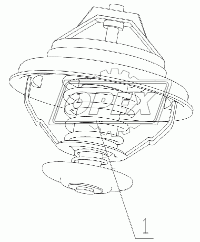 340-1306000 Термостат в сборе