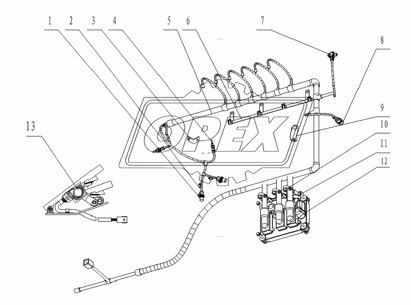 L4198-3823000 Control system assembly