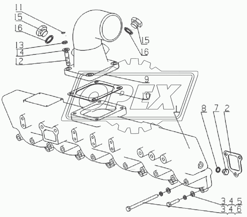 L36JA-1008100 Intake manifold subassembly