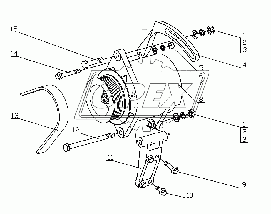 J5600-3701000 Генератор