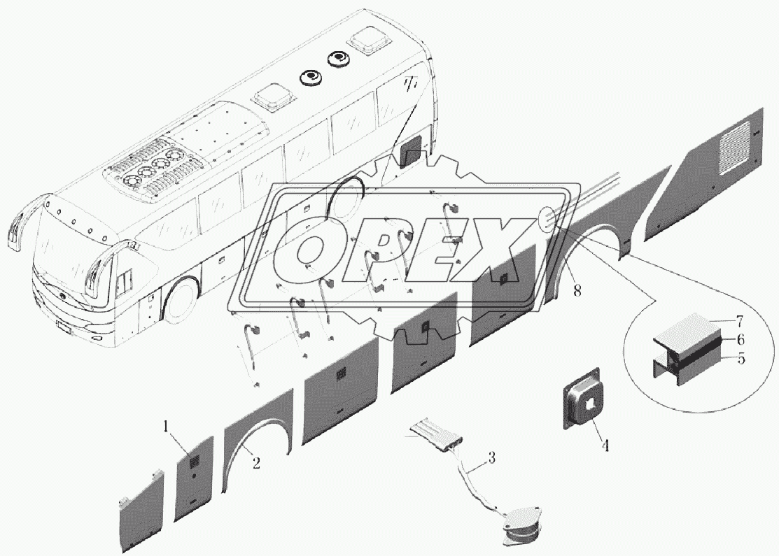 B106-3102 Монтаж колпака в сборе