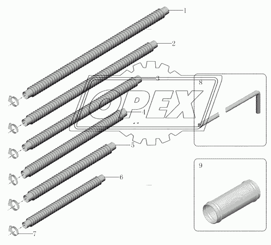 H531-8102-01 Водяное отопление и дефростация