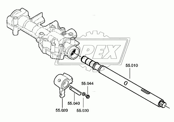 GEAR SHIFT SHAFT