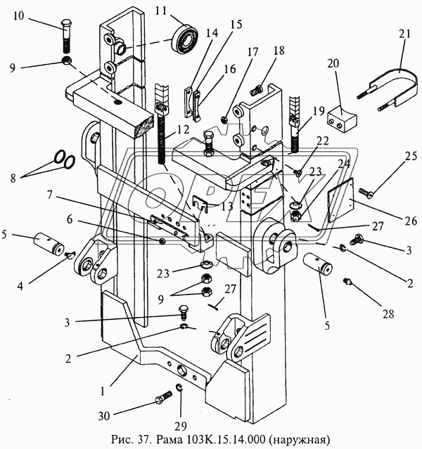 Рама 103К.15.14.000 (наружная)