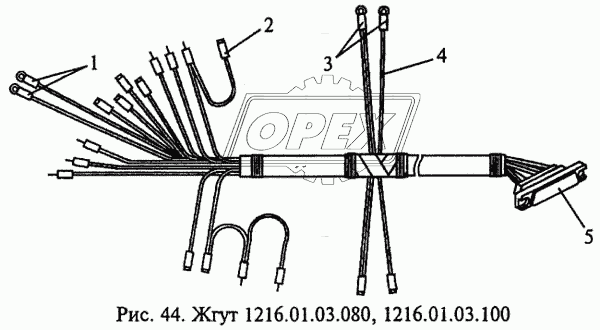 Жгут 1216.01.03.100, 1216.01.03.080
