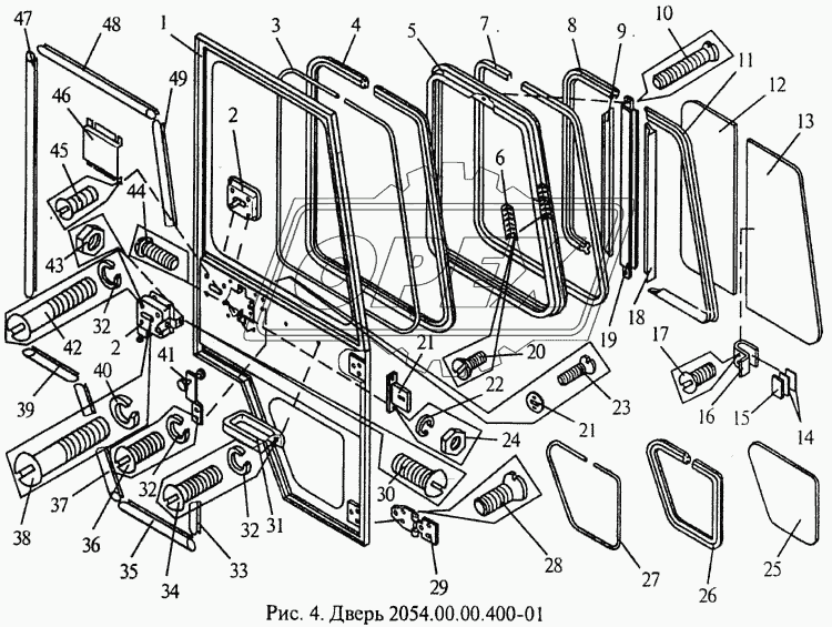 Дверь 2054.0.00.400-01