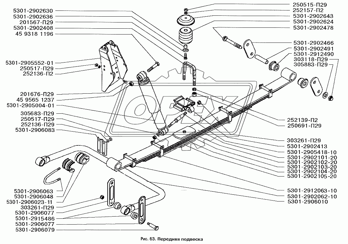 Передняя подвеска