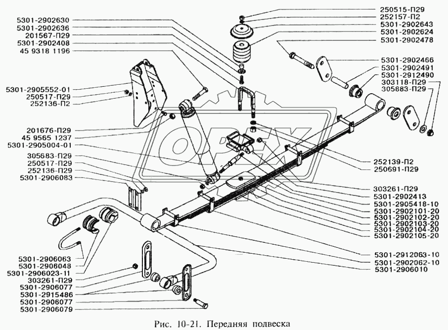 Передняя подвеска