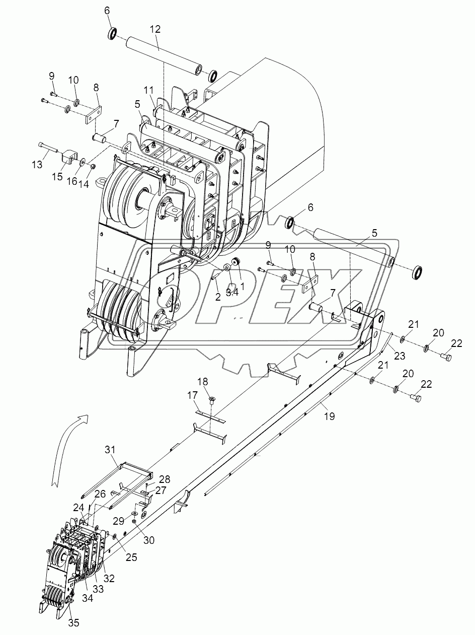 MAIN BOOM ASSY