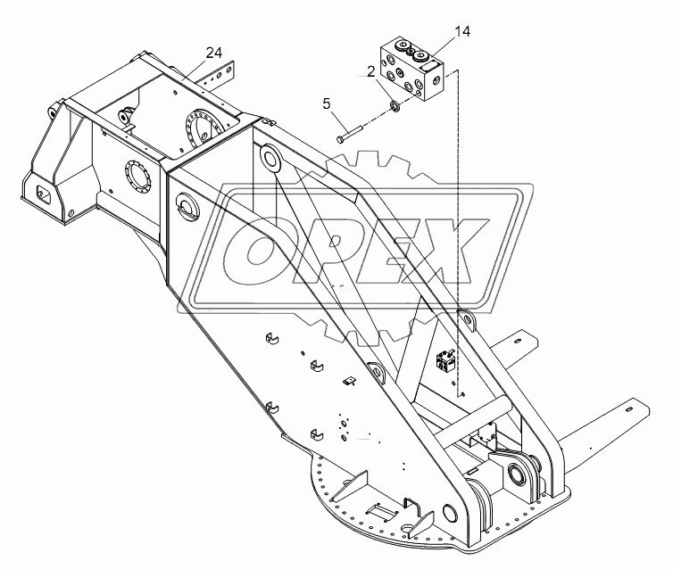 SLEWING BRAKE VALVE INSTALLATION