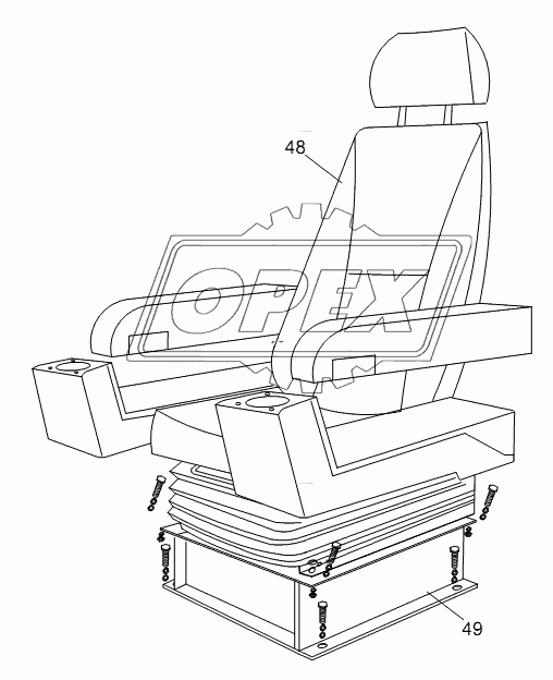 DRIVER'S CAB (SEAT)