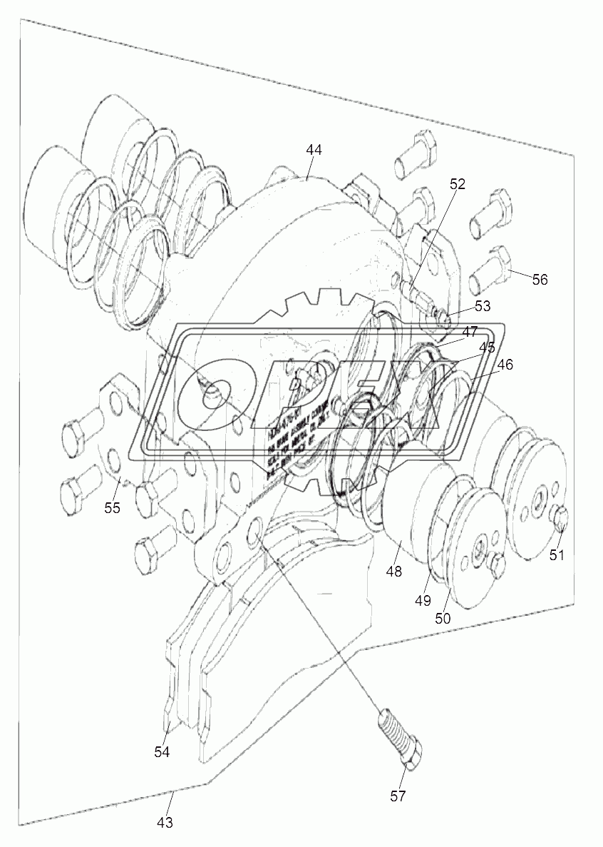 BRAKE ASSY