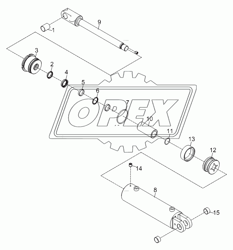 STEERING CYLINDER