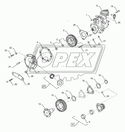 4769418 Busch 8040.05 2pcs Iveco